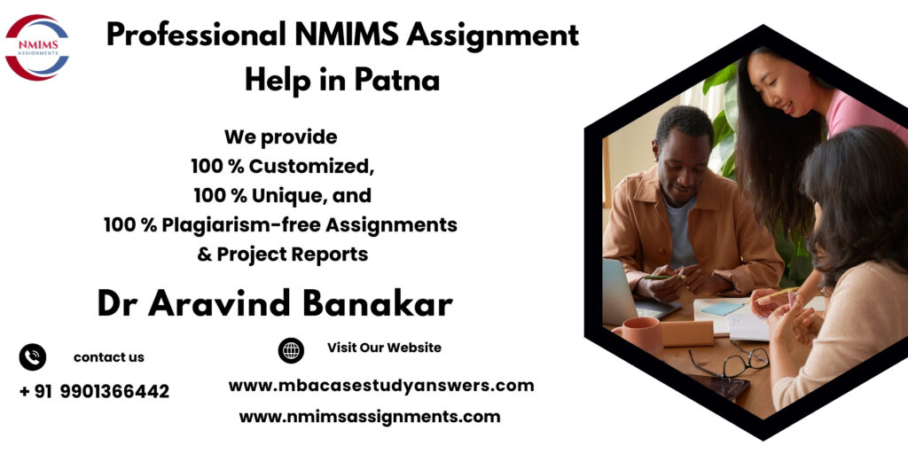 NMIMS Solved Assignment Help in Chandigarh by Harsha Morey +91 9901366442