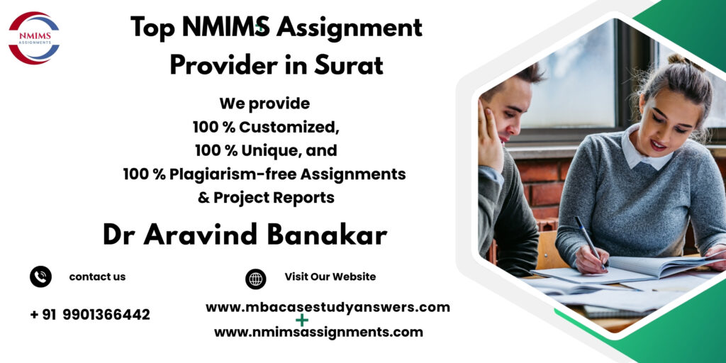 NMIMS MBA semester-wise assignment helps by Dr. Aravind Banakar | +91 9901366442