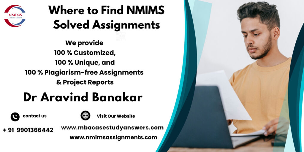 NMIMS Assignments with Grammarly & AI Report by Dr. Aravind Banakar | +91 9901366442