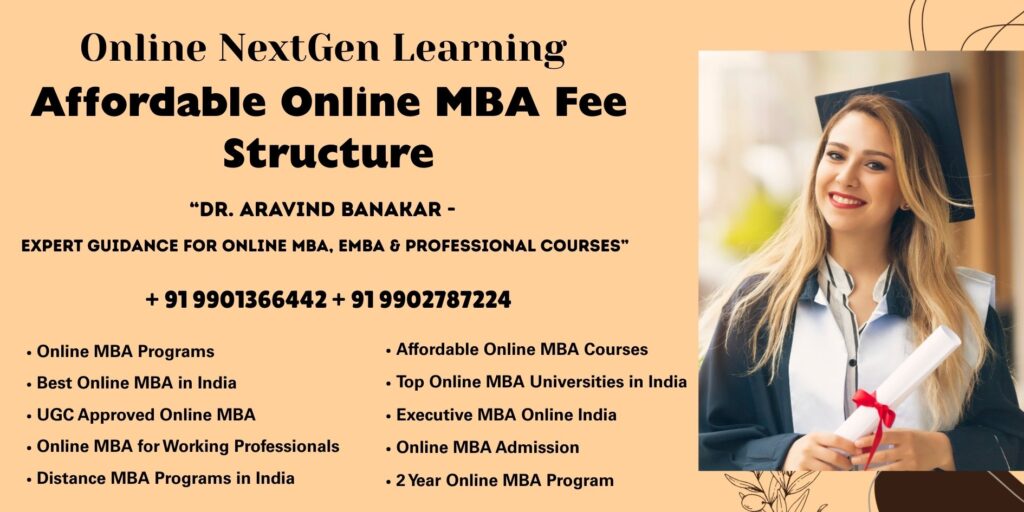 UGC Approved Online MBA in Gadag