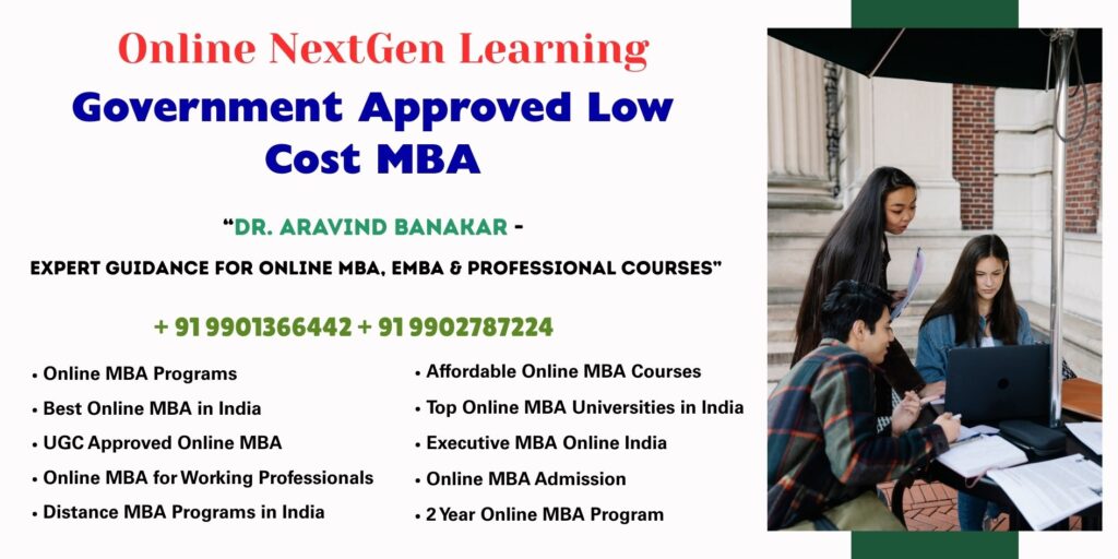UGC Approved Online MBA in Uttara Kannada (Karwar)