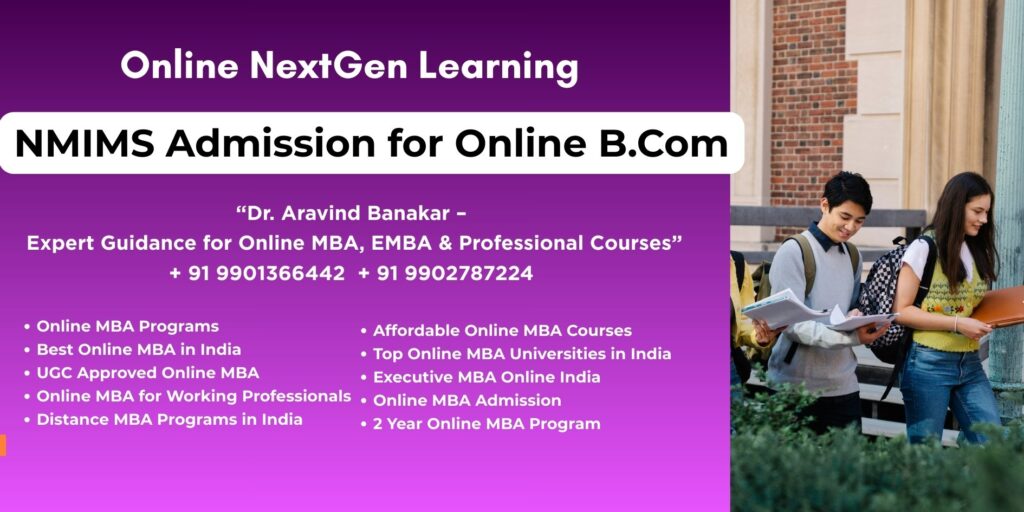 Online MBA from NMIMS in Mangalore