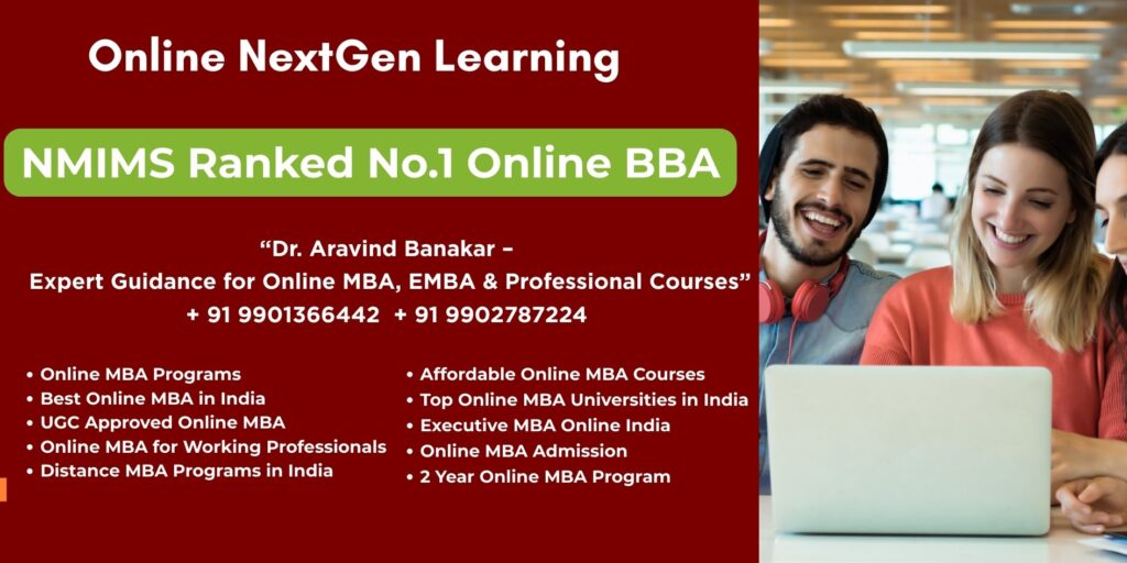 Online MBA from NMIMS in Vadodara