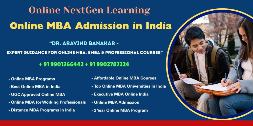 NMIMS Ranked No.1 Online MBA Admission – Professional Admission Support by Dr. Aravind Banakar