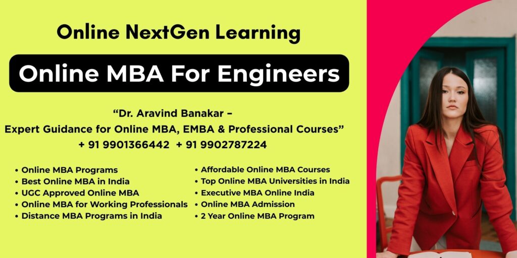 Looking for Online and Distance MBA in Chennai
