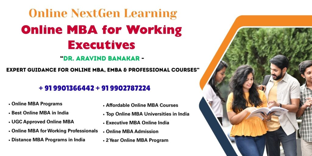 UGC Approved Online MBA Admission – Professional Admission Support by Dr. Aravind Banakar
