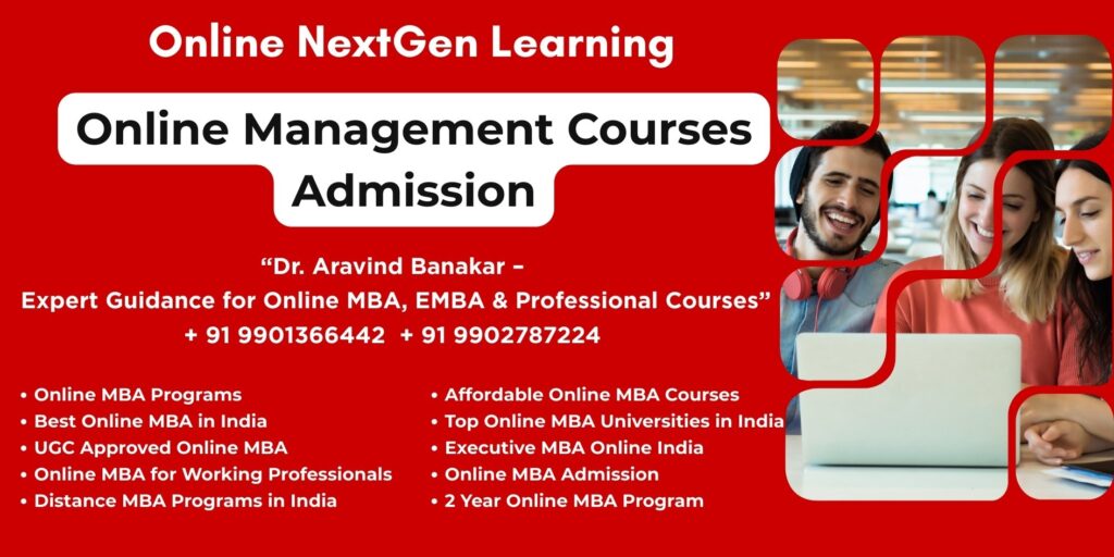 MBA for Working Professionals Kolhapur - 9901366442
