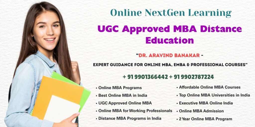 University Approved Distance & Online MBA, Executive MBA, BBA, B.Com at DELHI