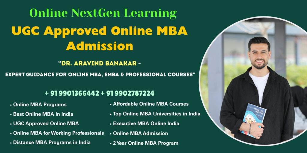 University Approved Distance & Online MBA, Executive MBA, BBA, B.Com at Noida