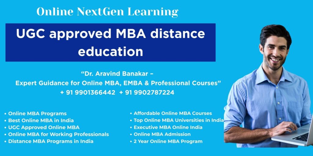 UGC Approved Online MBA in Bagalkot