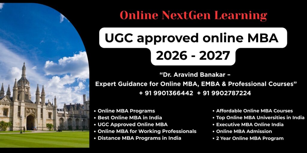 UGC Approved Online MBA in Bhubaneswar