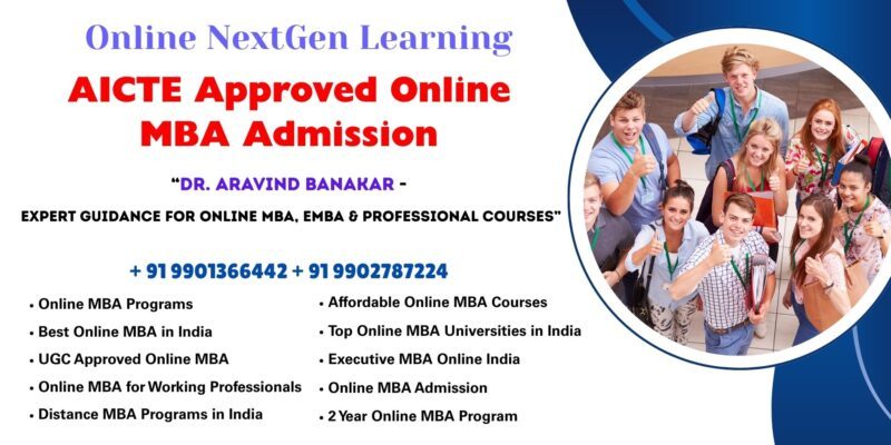 AICTE Approved Online MBA Admission UGC Approved Online MBA in Hassan