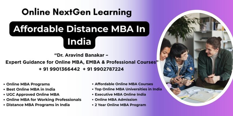 Distance MBA 2 Years in Amravati - 9901366442