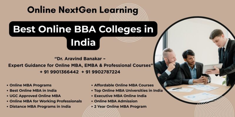 Best Online BBA Colleges in India Looking for Distance & Online MBA UGC Recognized at Aurangabad