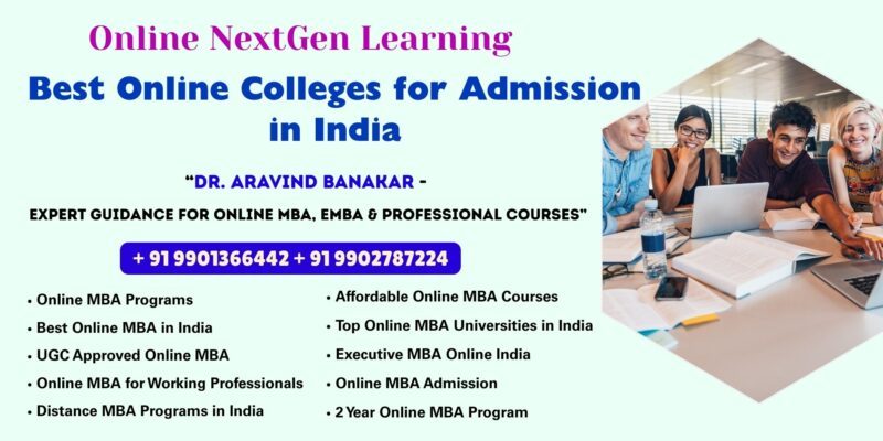 Best Online Colleges for Admission in India Looking for Online MBA in Marketing