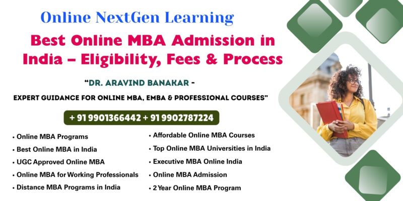 Best Online MBA Admission in India – Eligibility, Fees & Process UGC Approved Online MBA in Kodagu (Coorg)