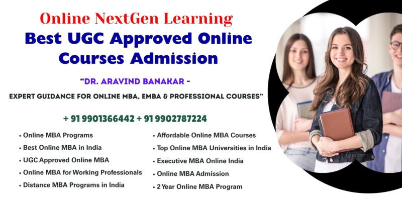 Best UGC Approved Online Courses Admission Looking for Online MBA Nagpur