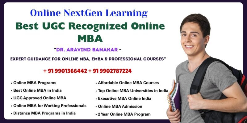 Best UGC Recognized Online MBA Looking for Online MBA Nashik
