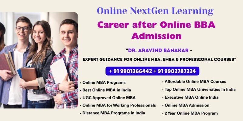 Career after Online BBA Admission Looking for Online MBA with Dual Specialization
