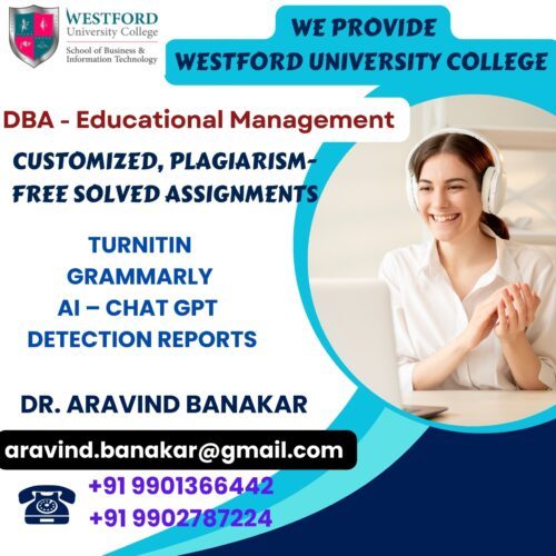 Westford University College DBA - Risk Management 4000 to 5000 Words Customized Assignments