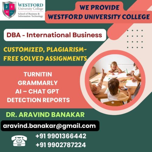 Westford University College Diploma in Business Finance 4000 to 5000 Words Customized Assignments