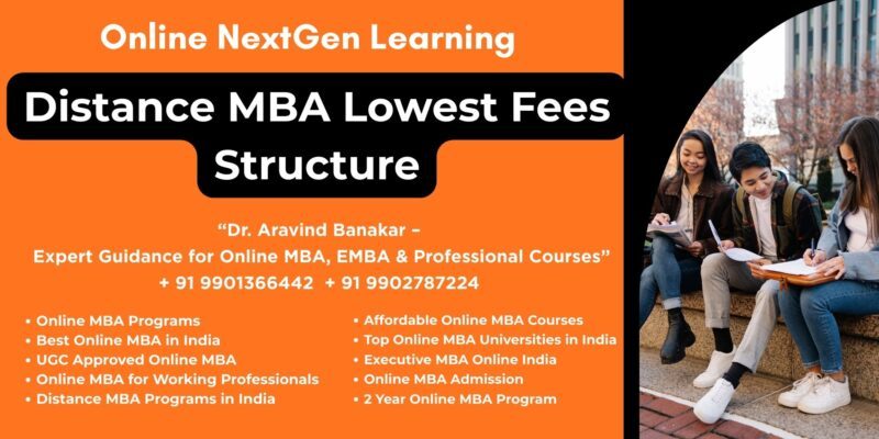 Distance MBA 2 Years in Nashik - 9901366442
