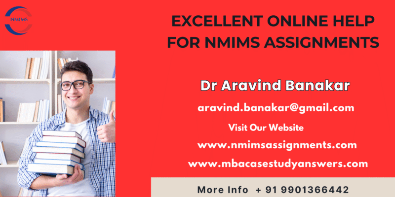 Customized NMIMS Solved Assignments – April 2026 Exam Cycle
