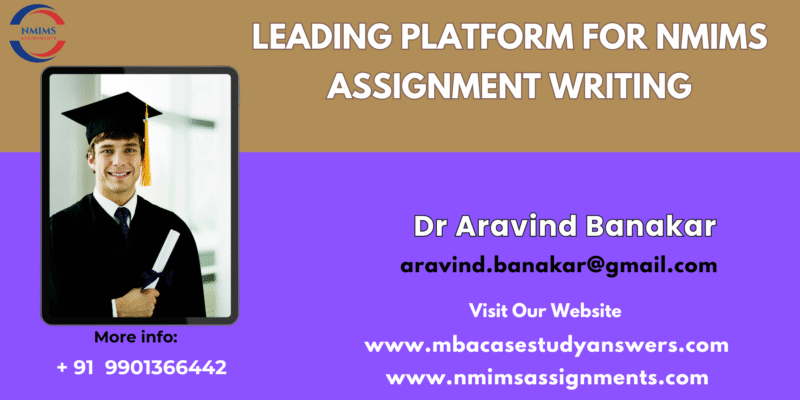 Customized NMIMS Solved Assignments – Sep 2026 Exam Cycle