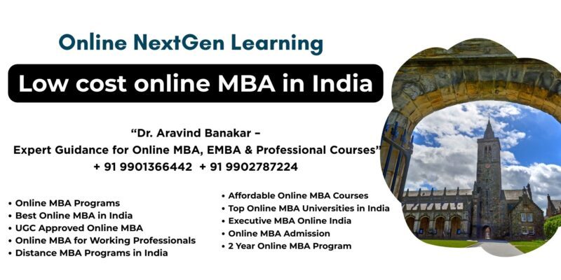 Online MBA from NMIMS in Lucknow
