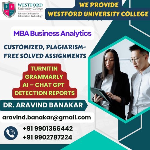 Ready-Made Assignments for Westford MBA Programs | 4K–5K Words