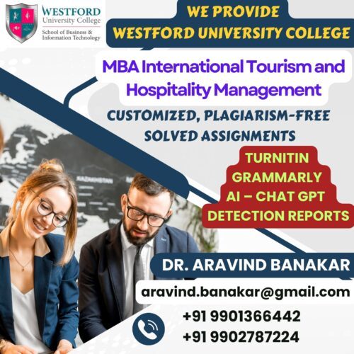Westford University College Solved Assignments to India Students