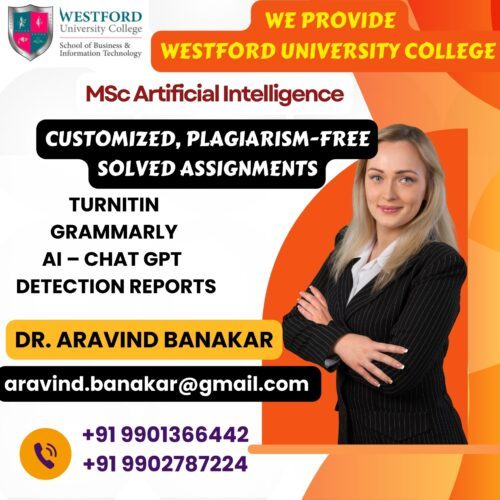 Westford University College Customized Solved Assignments to Dubai Students