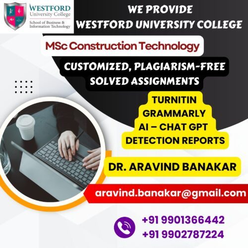 Westford University College MSc Search Engine Optimization (SEO) 4000 to 5000 Words Customized Assignments