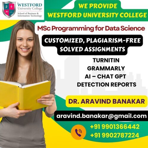 Westford University College Customized Solved Assignments to Malaysia Students
