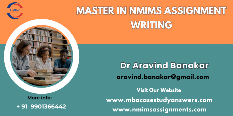 Dec 2026 NMIMS Assignment Experts – No AI, No Plagiarism