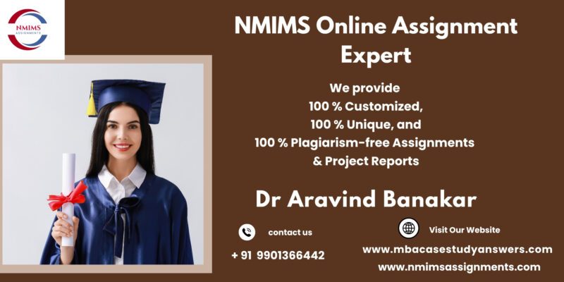 NMIMS Solved Assignment Help in Kolkata by Harsha Morey +91 9901366442