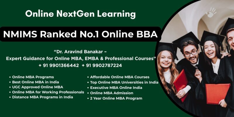 NMIMS Ranked No.1 Online BBA (1) Looking for Distance MBA with low fees