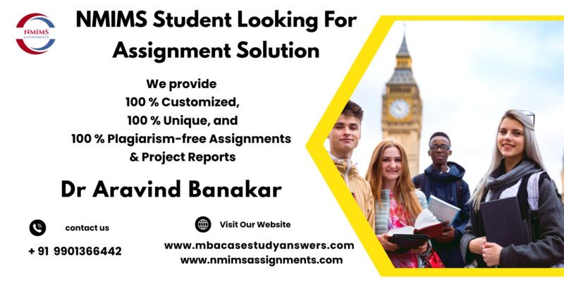 NMIMS Solved Assignment Help in Indore by Harsha Morey +91 9901366442
