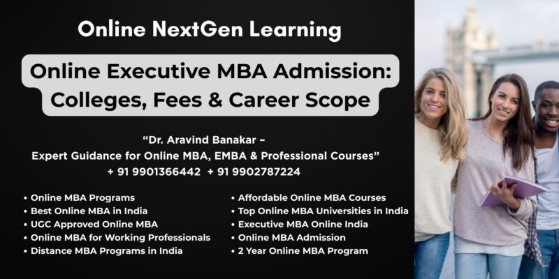 MBA for Working Professionals Kodagu (Coorg) - 9901366442