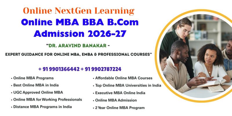 Online MBA BBA B.Com Admission 2026-27 Top-Ranked NMIMS Online MBA– Professional Admission Support by Dr. Aravind Banakar