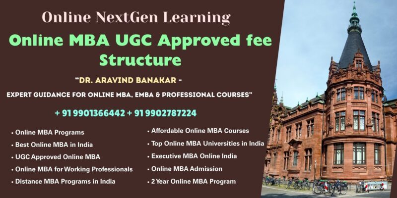 Online MBA UGC Approved fee Structure University Approved Distance & Online Courses at Belagavi (Belgaum)
