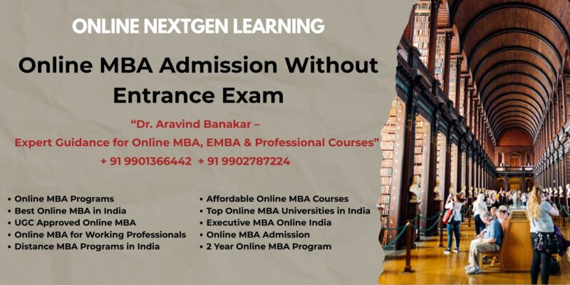 MBA for Working Professionals Shivamogga (Shimoga) - 9901366442