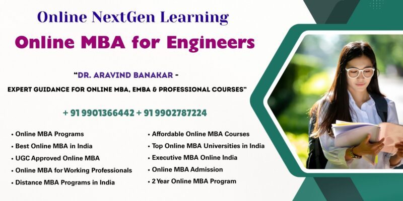 Online MBA for Engineers UGC Approved Online BBA Admission – Professional Admission Support by Dr. Aravind Banakar