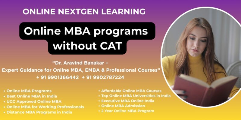Online MBA programs without CAT Looking for Online and Distance MBA in Gaya