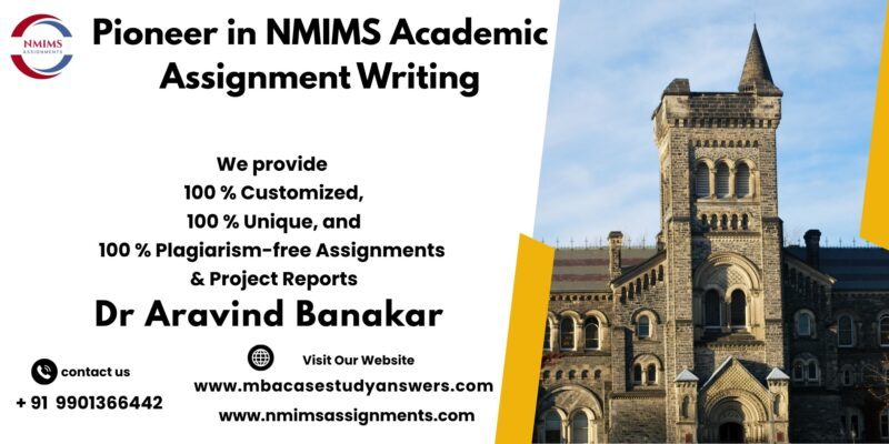NMIMS Solved Assignment Help in Durgapur by Harsha Morey +91 9901366442