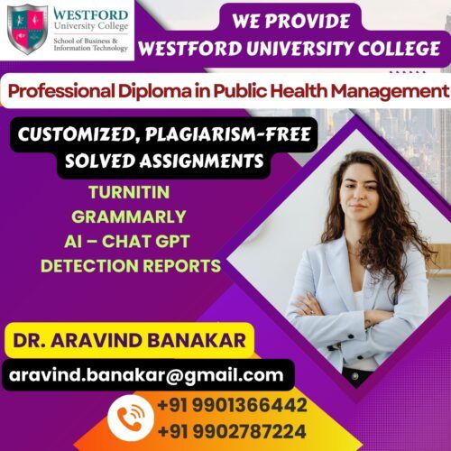 Westford University College Customized Solved Assignments to Sudan Students