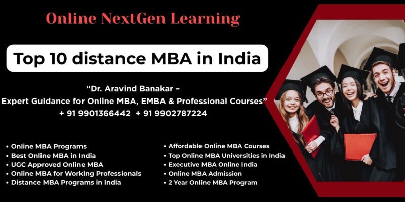 Top 10 distance MBA in India (1) Looking for Online and Distance MBA in Jamshedpur