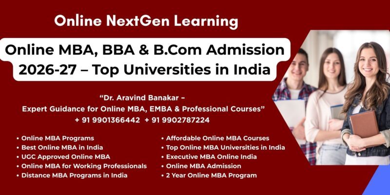 Top Colleges Offering Online B.Com Admission without Entrance Exam (1) Looking for Online and Distance MBA in Karimnagar