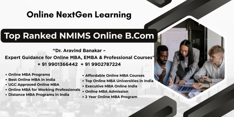 Top Ranked NMIMS Online B.Com Looking for Online and Distance MBA in Kollam