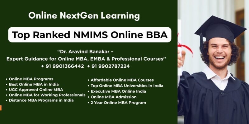 Top Ranked NMIMS Online BBA Looking for Online and Distance MBA in Kota